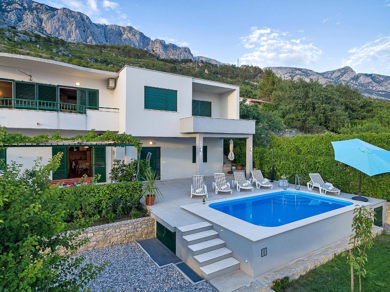 Vila Dunja Makarska Exterior foto